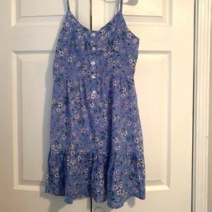 Blue Floral Dress Size Small